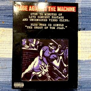 Rage Against The Machine Concert VHS Over 70 mins Live Music